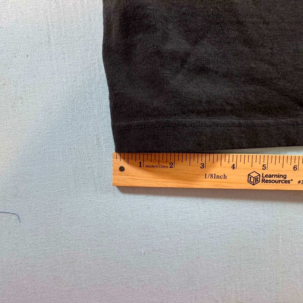 Carhartt Mens 2XL Loose Fit Short Sleeve Henley Pocket T-Shirt Black Workwear - Picture 7 of 9
